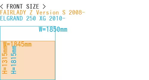 #FAIRLADY Z Version S 2008- + ELGRAND 250 XG 2010-